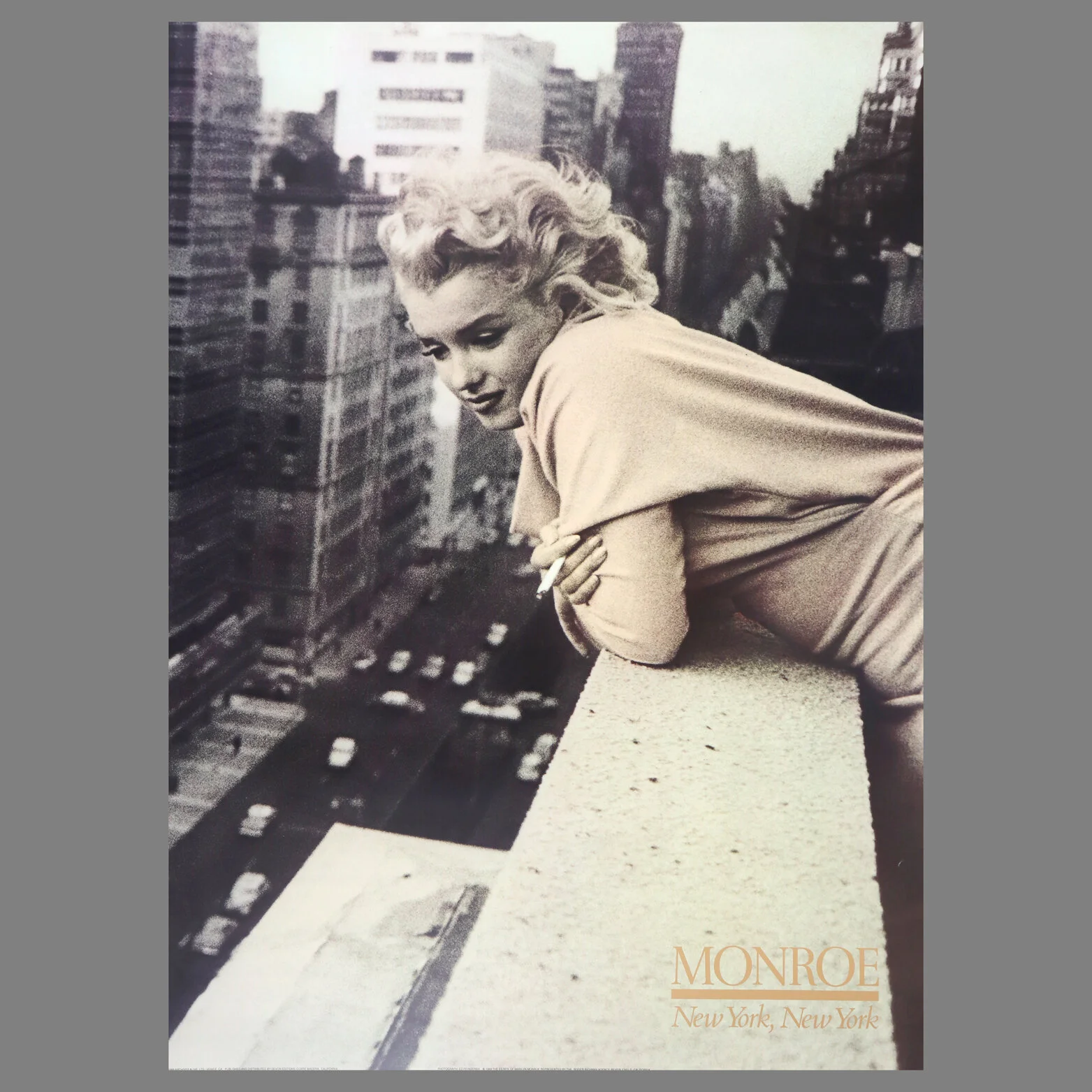 Marilyn Monroe - New York City - Photo by Ed Feingersh - Art